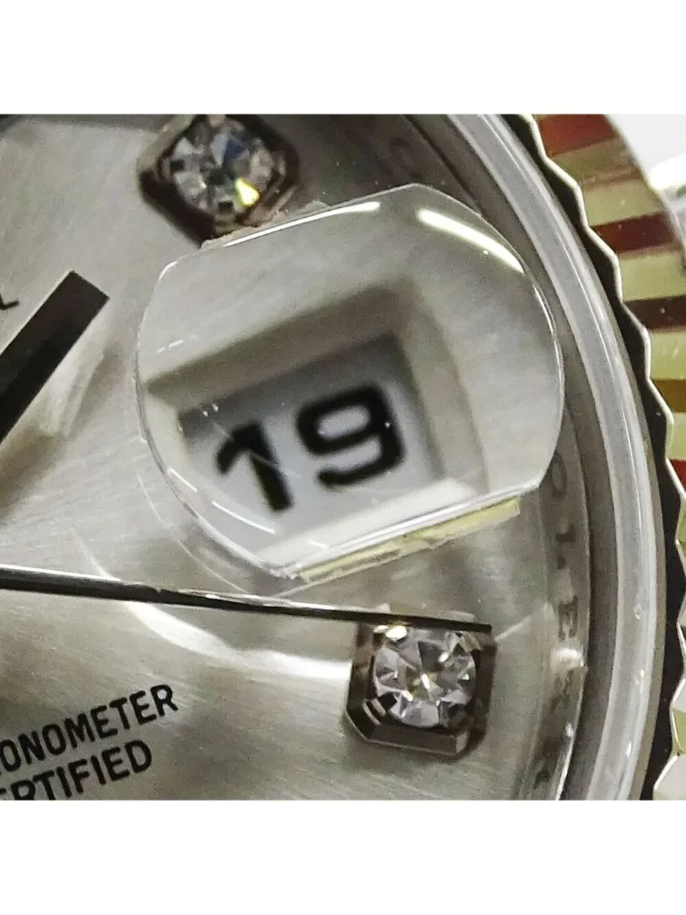 Rolex Datejust Watch Diamond Automatic Winding at Stainless SS White Gold WG
